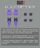 Gobetterstudio GB-1174 upgrade kits for SS86 Kickback,in stock