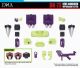 DNA DK-73 Devastator Combiner upgrade kits,in stock