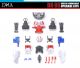 DNA DK80 dk-80 upgrade kits for Omega Commander,in stock