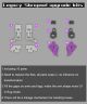 Go better Studio GB-1073 upgrade kit for Legacy Shrapnel,in stock