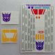 Ocean Studio Detail Decals for IDW Titan Return Trypticon,In stock!