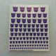 2018 Transformer Hasbro Decepticon Logo Clear background decal,In stock!