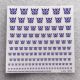 Ocean G1 Cartoon style Decepticon White Background Logo Decal,In stock!