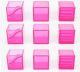 KFC KP-15 E-NERGEON Pink CUBE,In stock,(9 cubes )