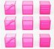 KFC KP-15 E-NERGEON Pink CUBE,In stock,(9 cubes )
