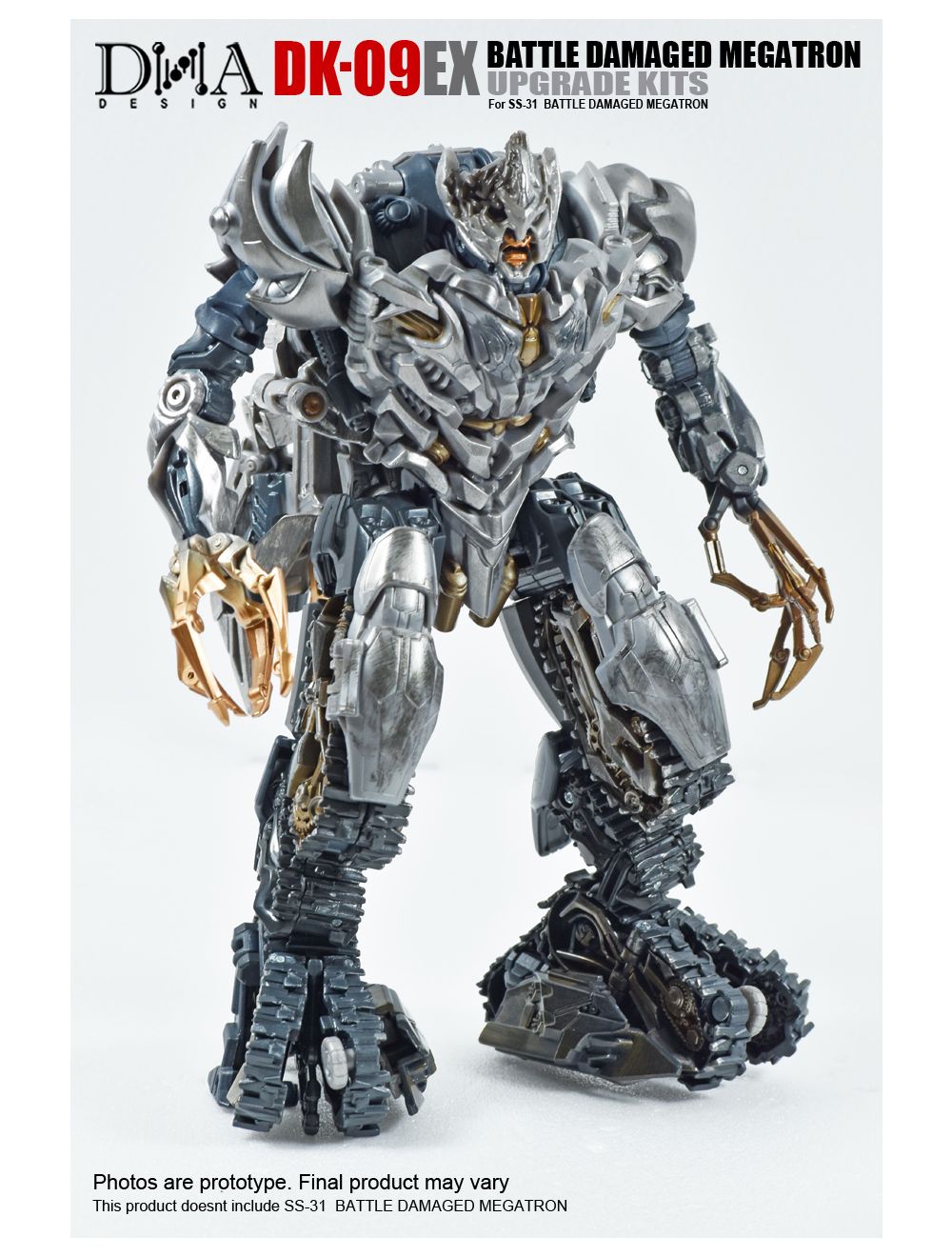 Transformers DNA DK-09EX Upgrade Kit for SS-31 Megatron,in