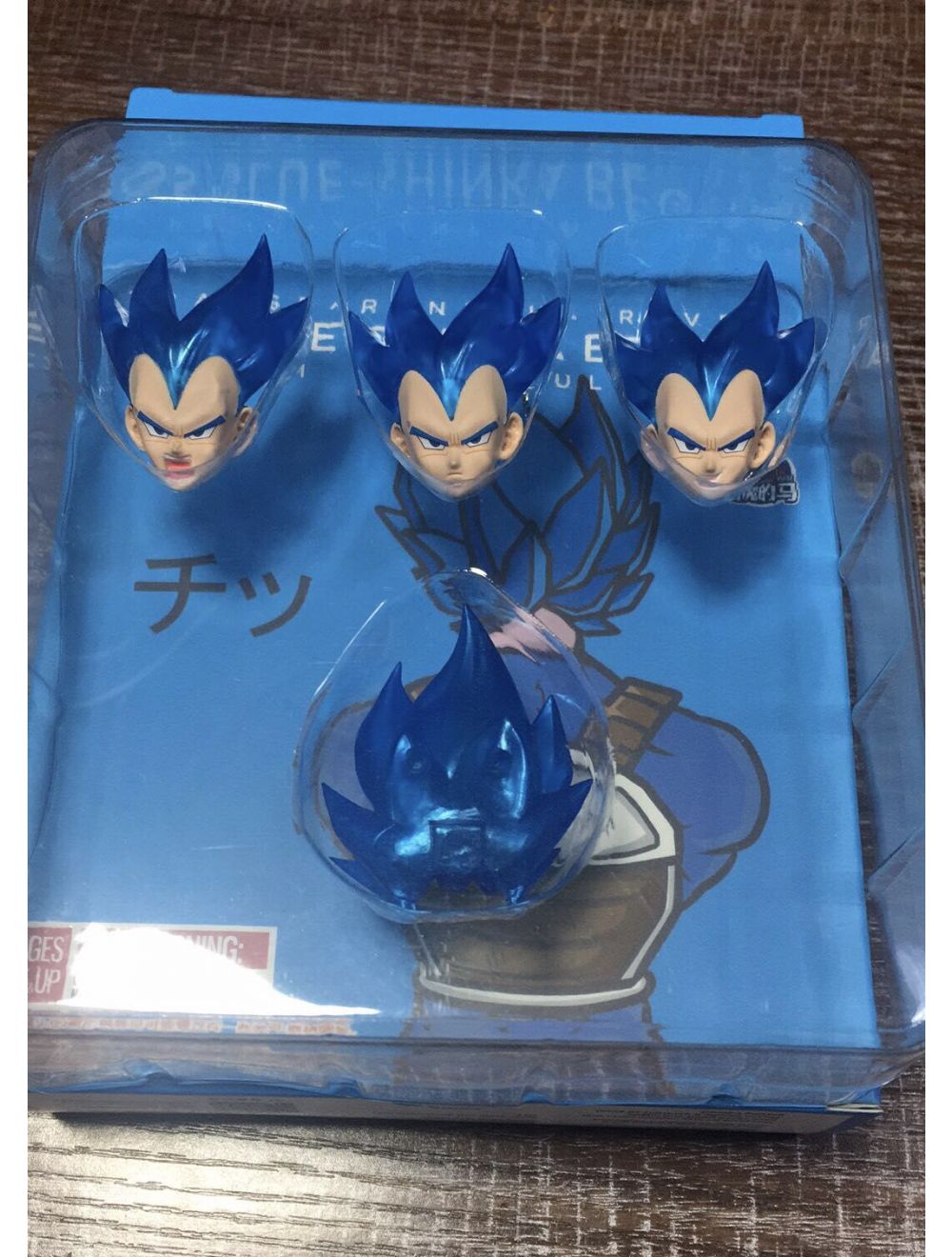 Demoniacal Fit - SS Blue Evolution headsculpt set for SHF Vegeta New Goku