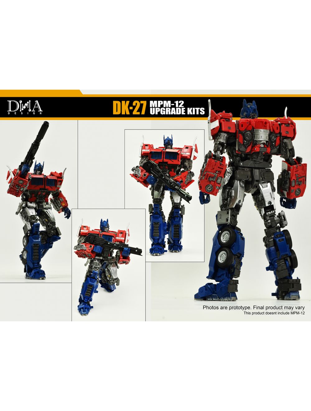 おもちゃ　DK-27 MPM-12 UPGRADE KITS DK-27 Upgrade Kit for Transformers Masterpiece Movie Series