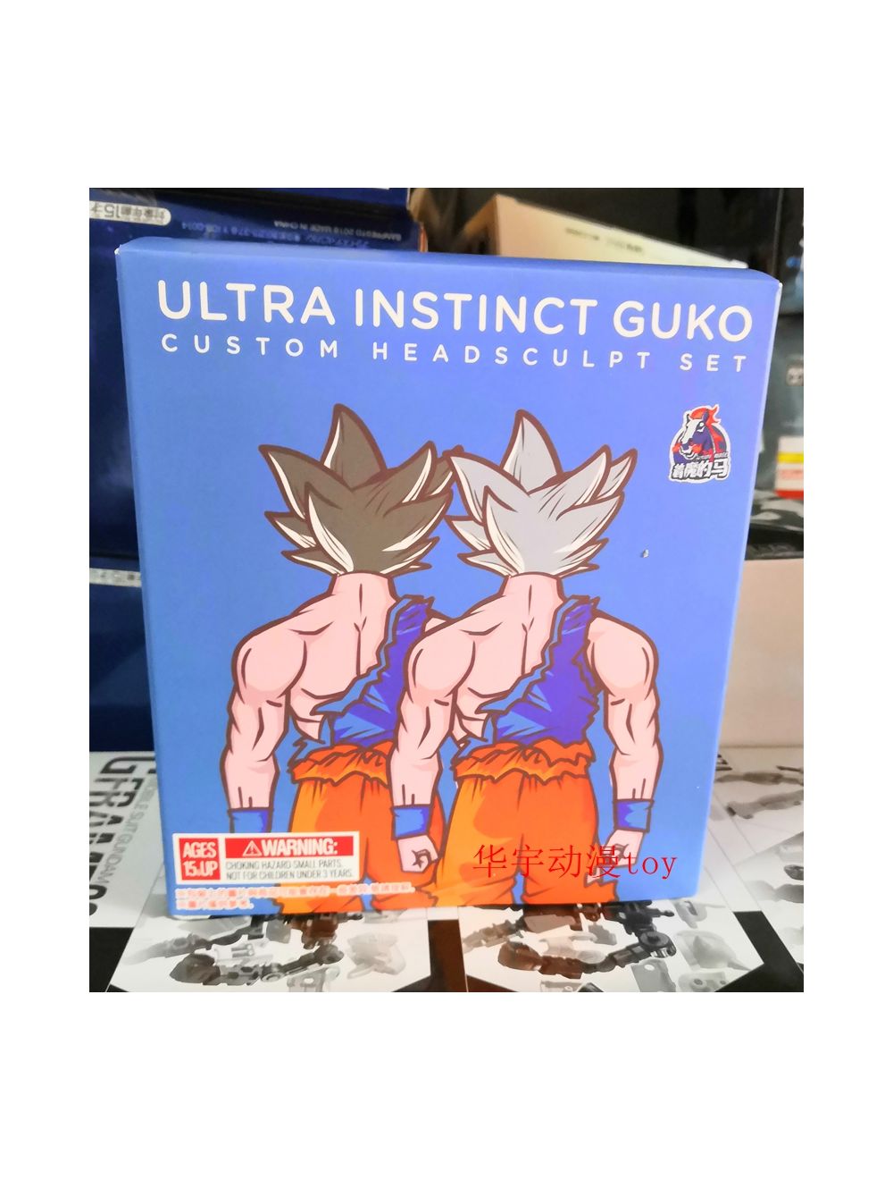 Demoniacal Fit Ultra Instinct Custom headsculpt Set for SHF Goku,In stock!