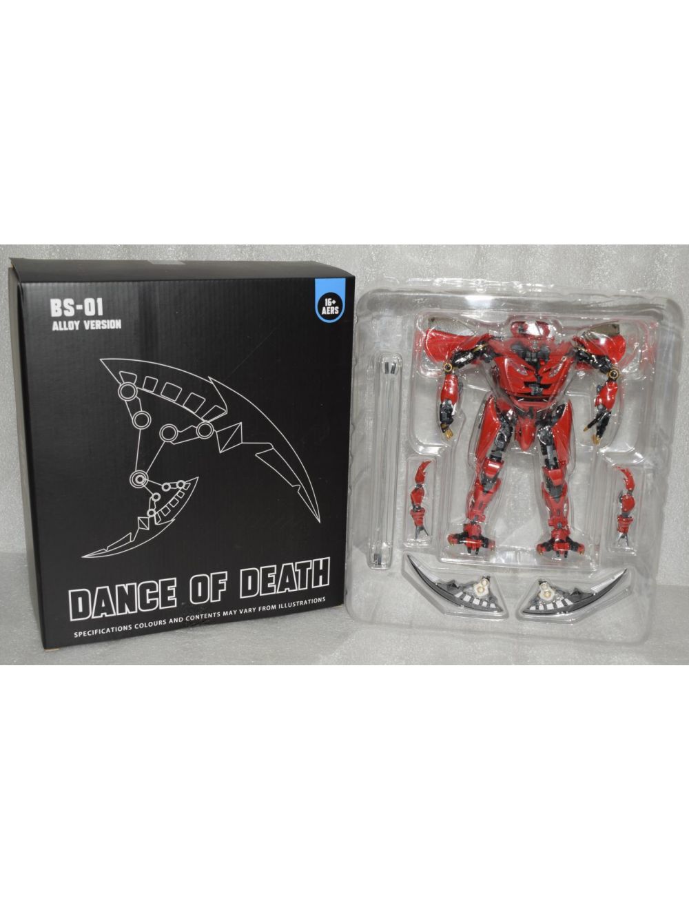 Transformation Dance of Death BS-01 Alloy Version Dino,in stock