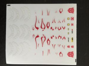 Eness Flame Detail Decals for DOTM LOP,In stock! 